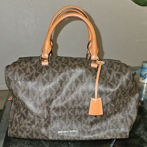Michael Kors Brown Monogram Handbag
